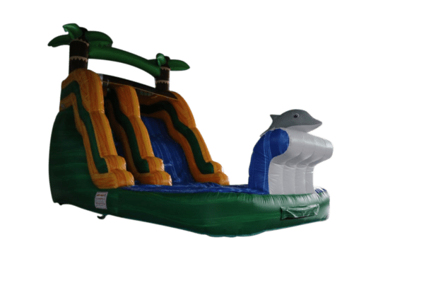 Mega Dolphin Surf Water Slide - Image 3