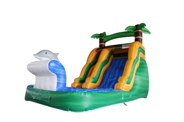 Mega Dolphin Surf Water Slide