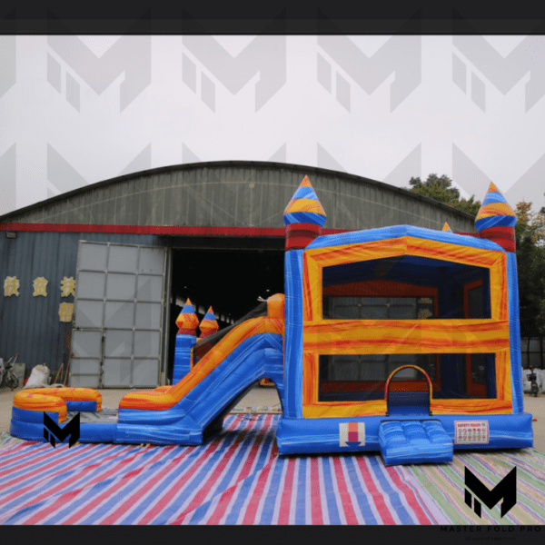 Modular Castle Combo Water Slide #027