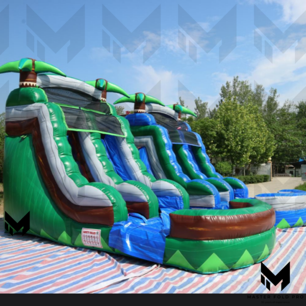 20ft Tropical Lane Water Slide #041