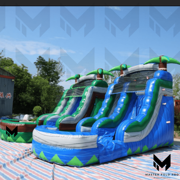 20ft Tropical Lane Water Slide #041 - Image 2