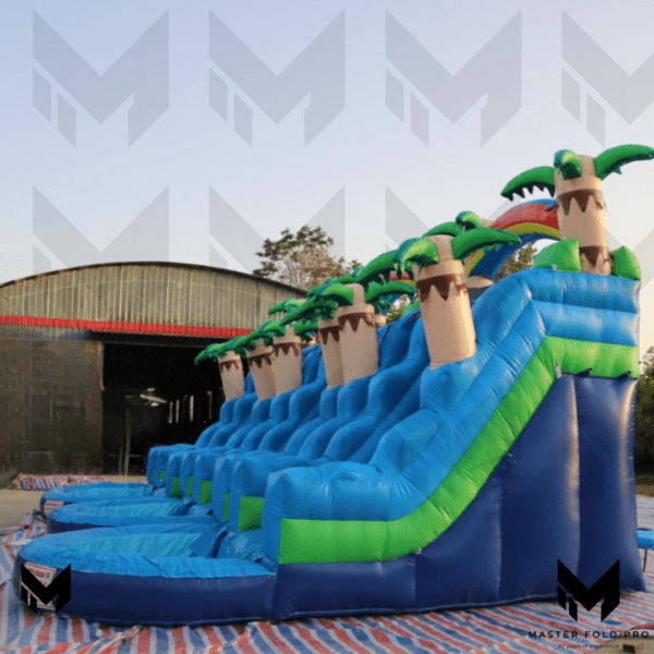 20ft Tropical Rainbow Lane Water Slide #049 - Image 2