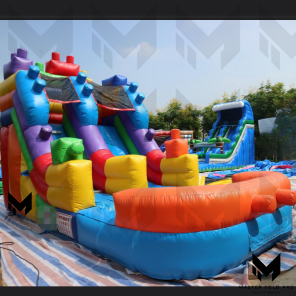 20ft Epic Block-O Lane Water Slide #062