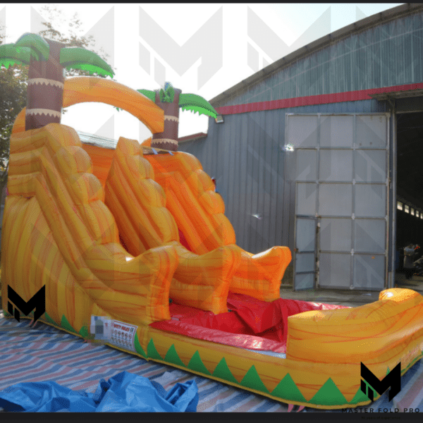 20ft Tropical Pineapple Lane Water Slide #064