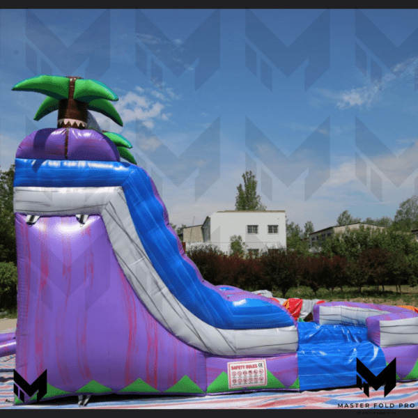 20ft Tropical Lane Water Slide #048