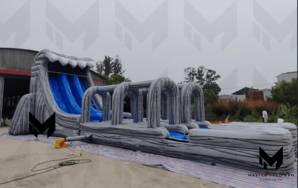 60ft Epic Two Lane Water Slide #101